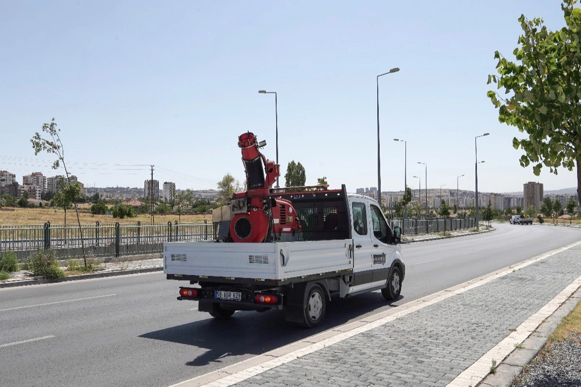 Kayseri Melikgazi ilaçlamaya hız verdi 