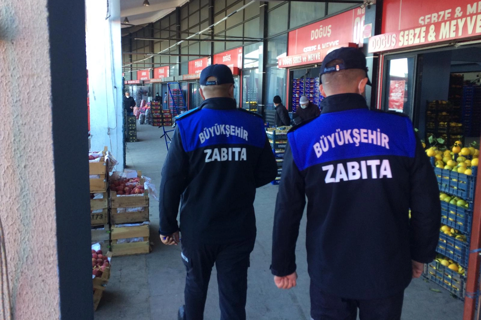 Kayseri zabıtasından güvenlik denetimi 