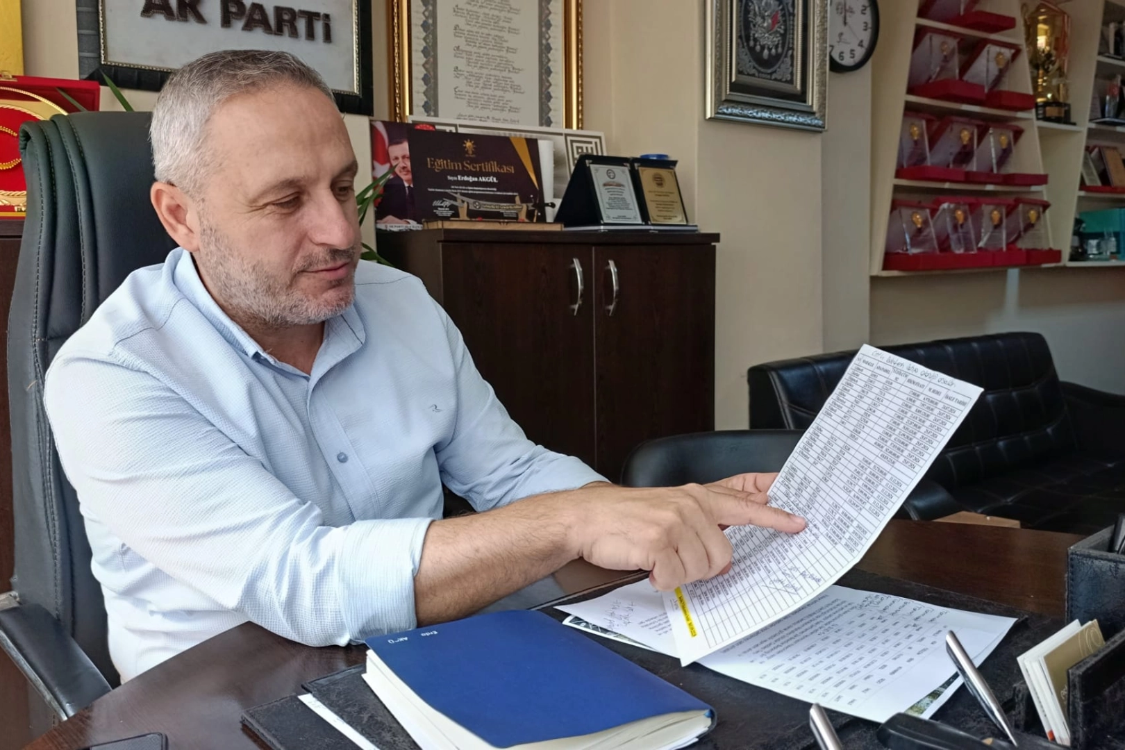 İstanbul Şile'de AK Parti yerel gazetecilerle gündemi değerlendirdi 