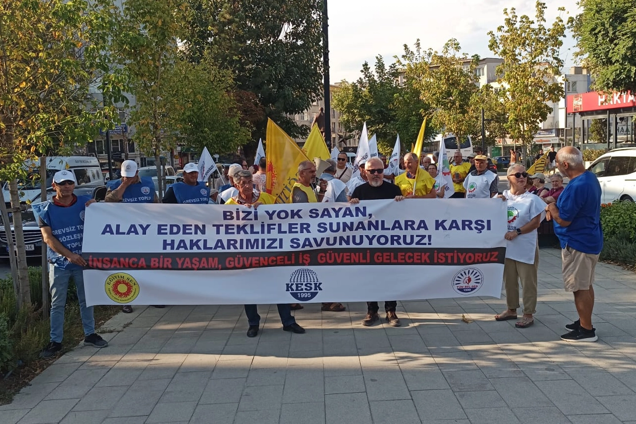 Edirne Keşan’da KESK’ten sert çıkış! 