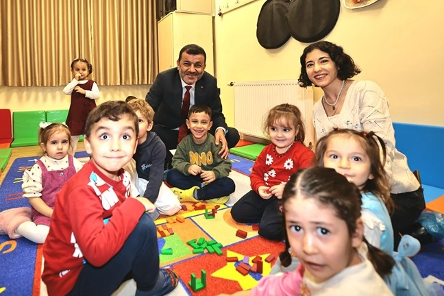 Denizli’de çocuklara güvenli eğitim 