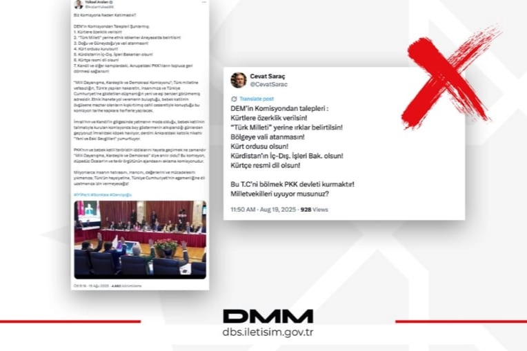 İletişim'den ‘Milli Dayanışma’ açıklaması 