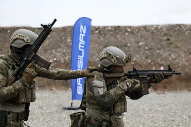 Türk savunma sanayi güçleniyor... SAR-56 tüfekleri envanterde 