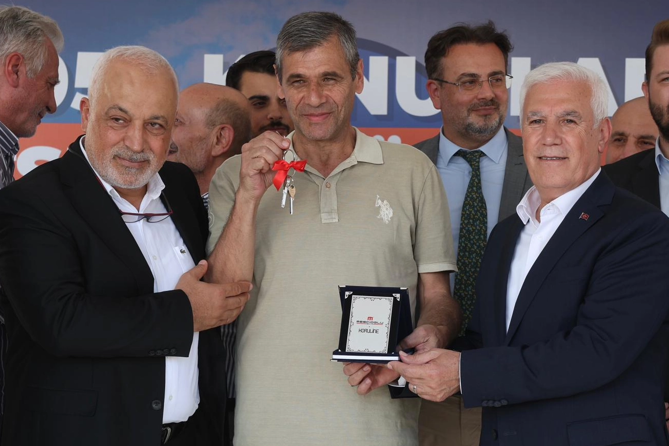 Bursa'daki büyük dönüşümde ilk anahtarlar teslim edildi 