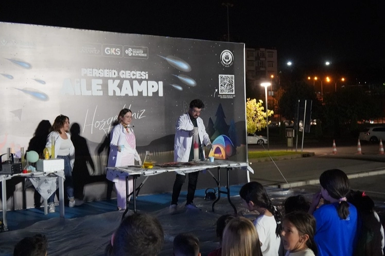 Gaziantep'te unutulmaz Perseid Gecesi 