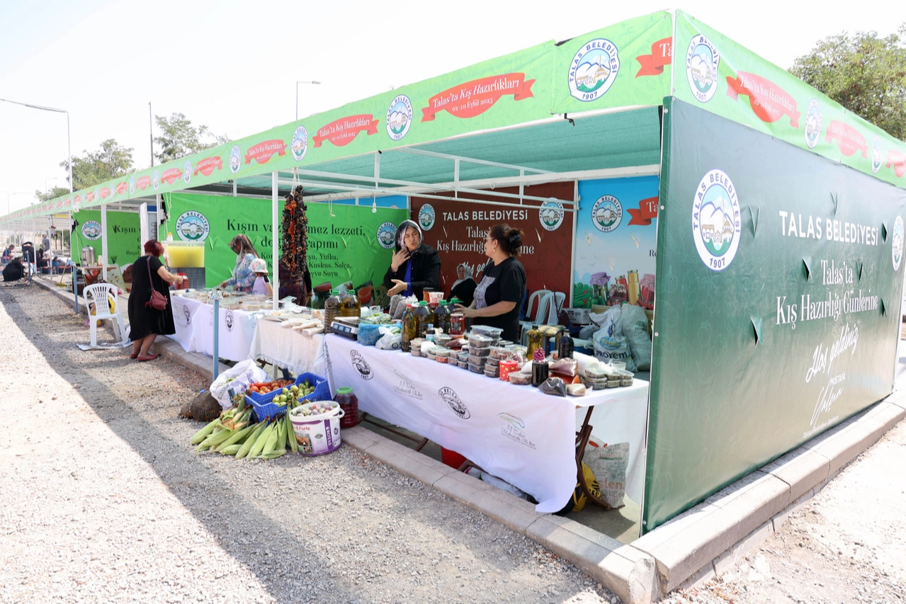 Kayseri Talas'ta kışa hazırlık günleri başlıyor 