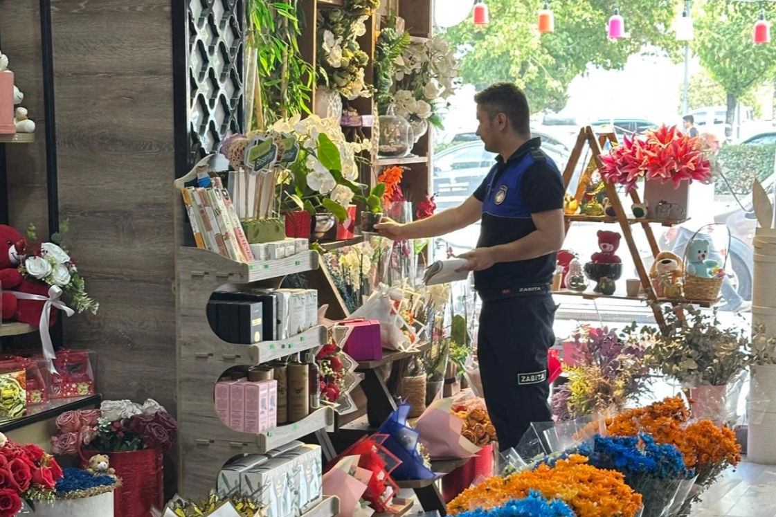 Bursa İnegöl’de çiçekçilere fiyat denetimi 
