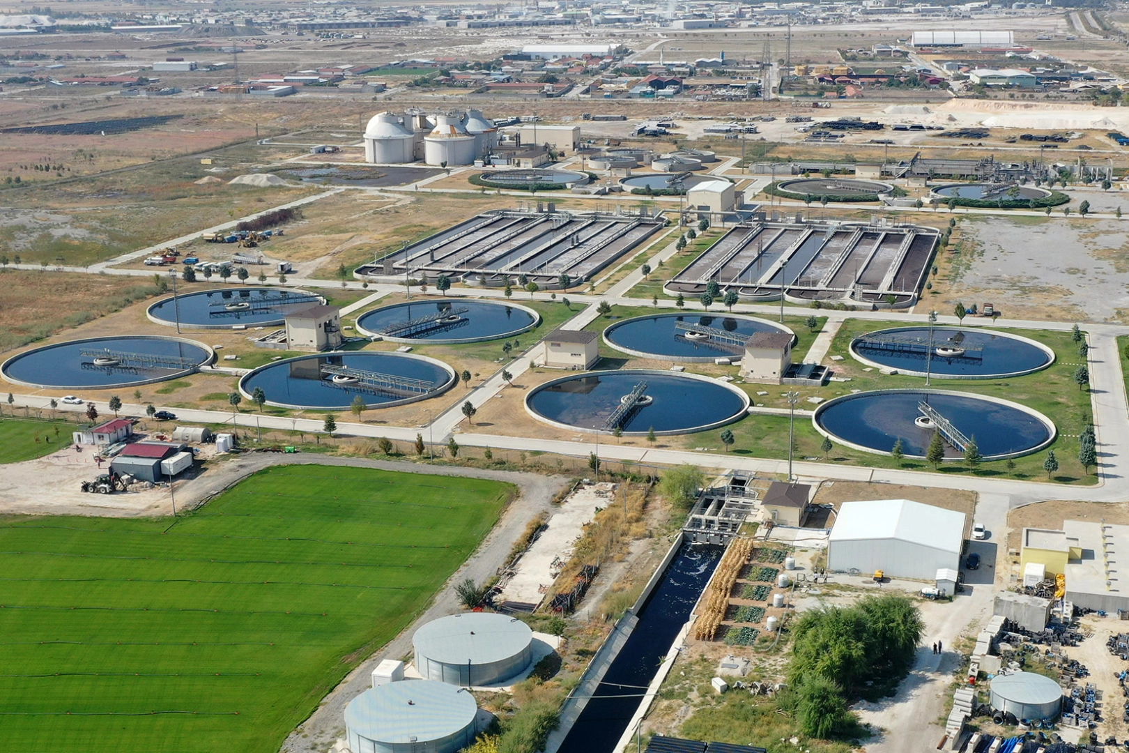 Konya'da atık su arıtma tesisinin kapasitesi artıyor 