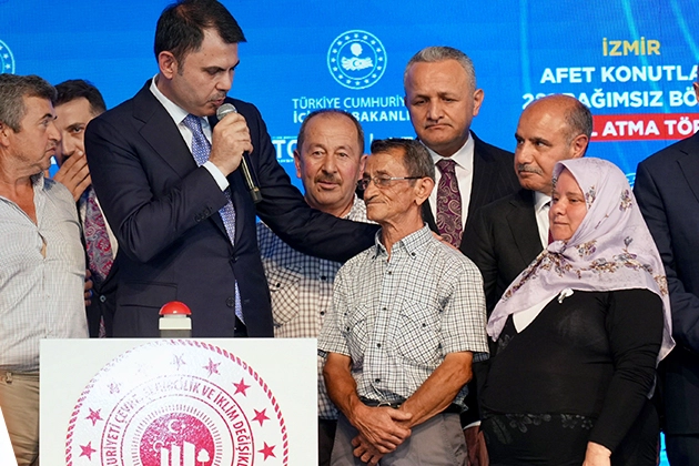 Yangınzedelere 281 yeni konut... Temeller atıldı 