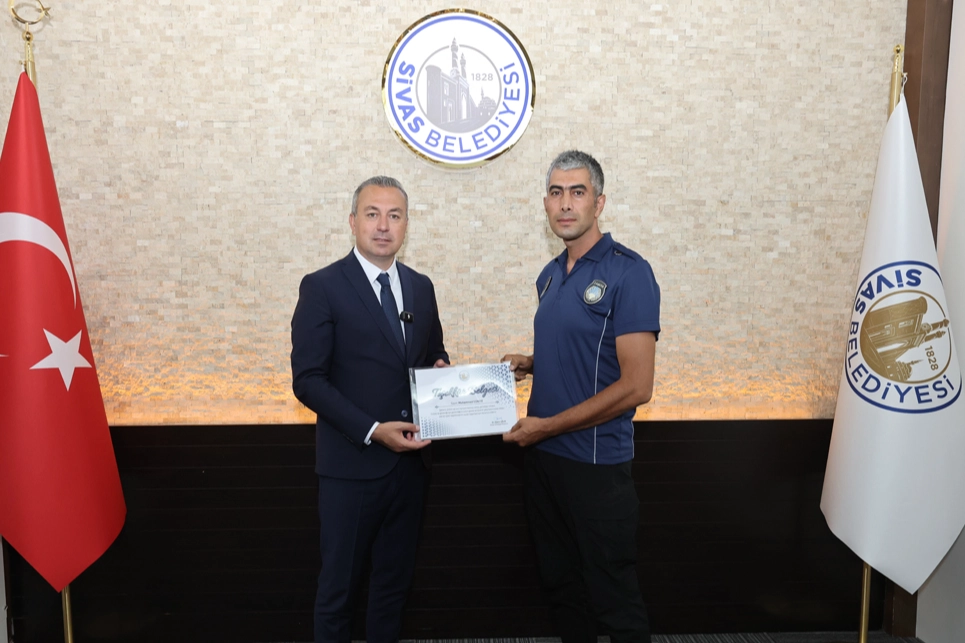 Sivas'ta Zabıta Haftası kutlandı 