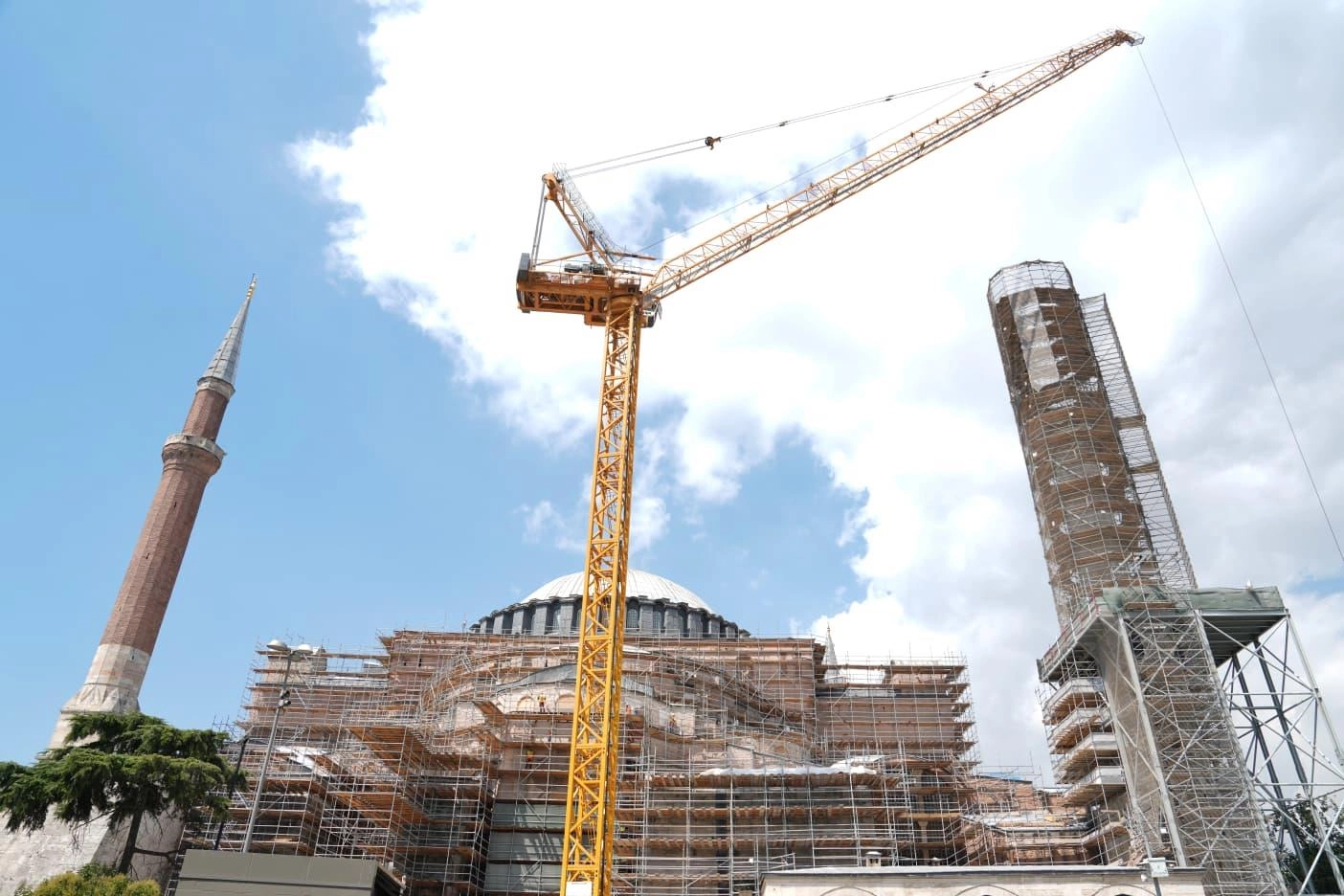 Ayasofya'da güvenlik yapay zekâ ile güçlendi 