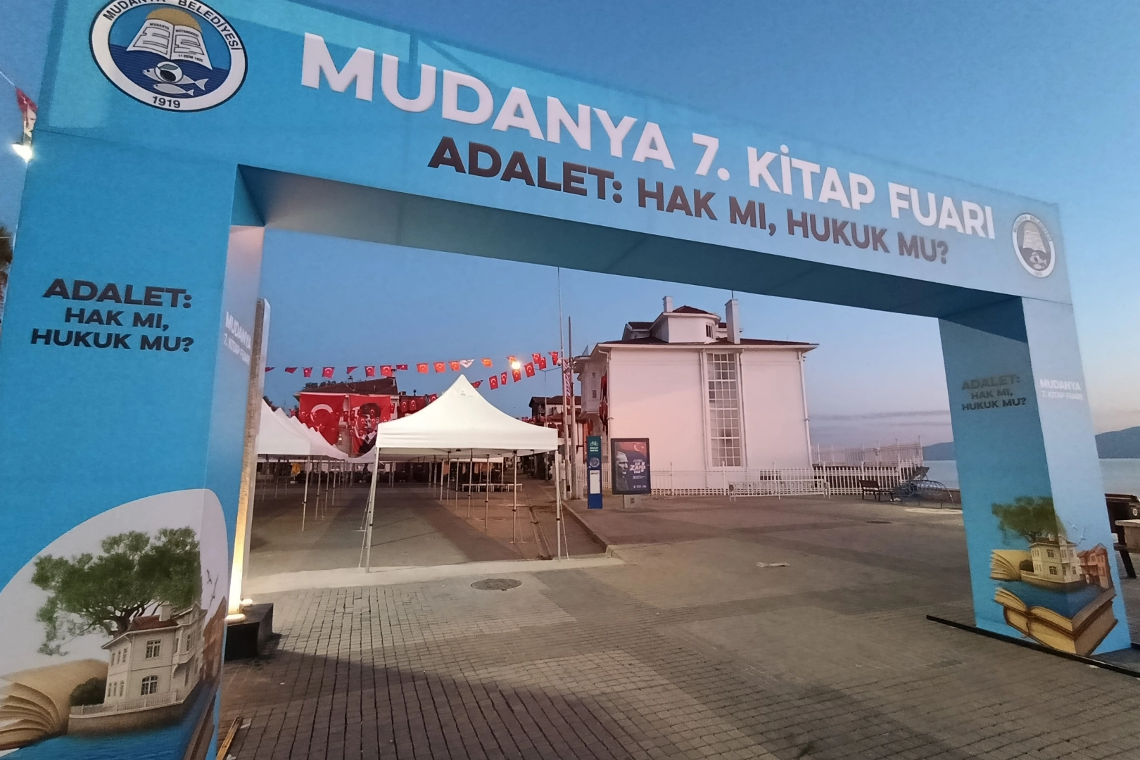 Mudanya 7. Kitap Fuarı 'Adalet'e ses olacak 