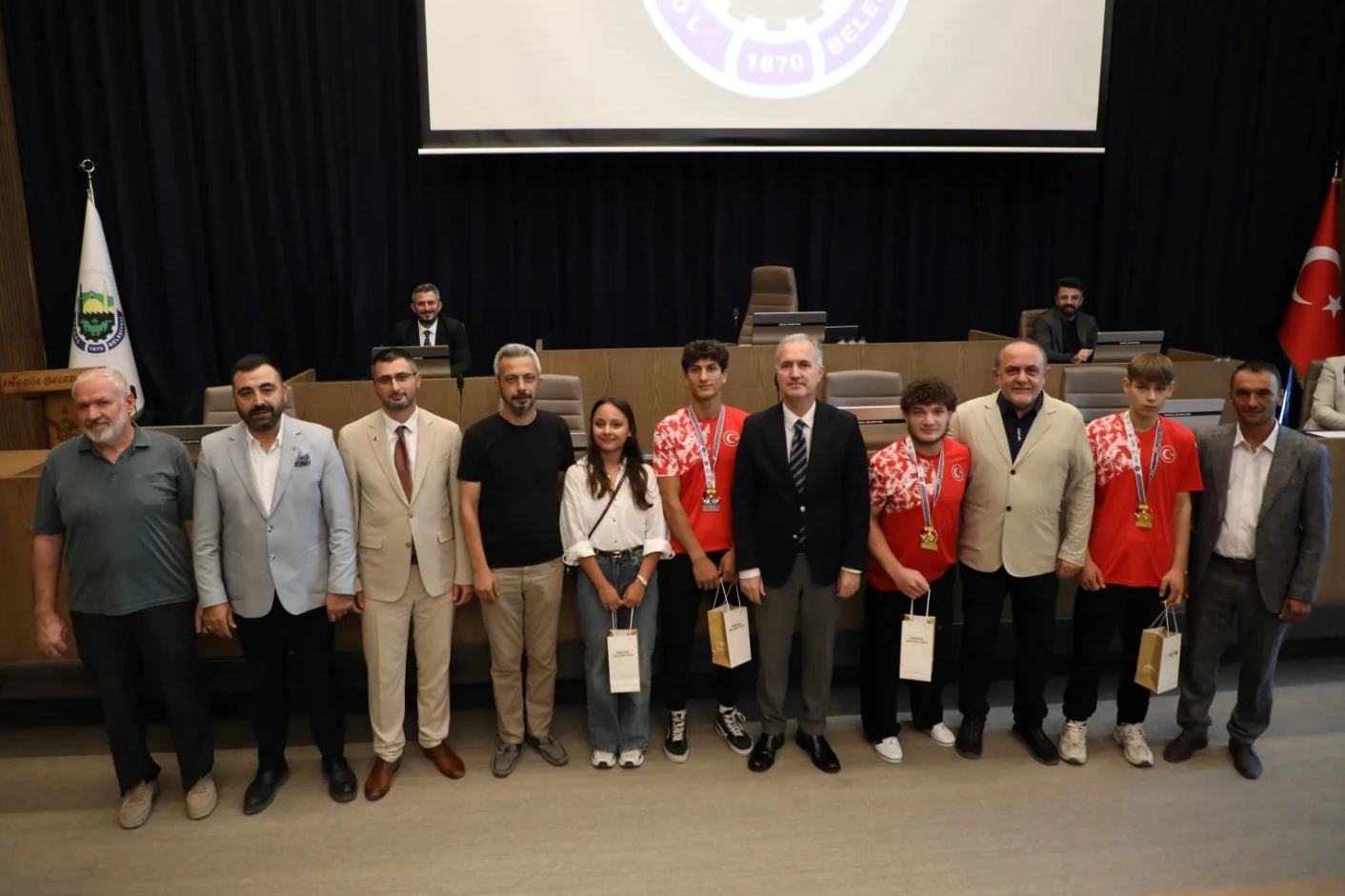 Bursa İnegöl'ün başarılıları ödüllendirildi 