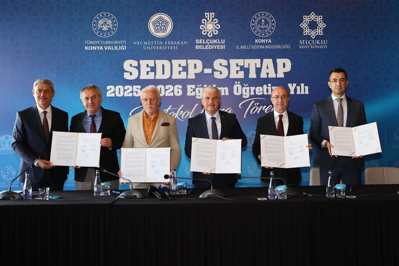 Konya’da SEDEP ve SETAP ile eğitimde yeni bönem başlıyor 
