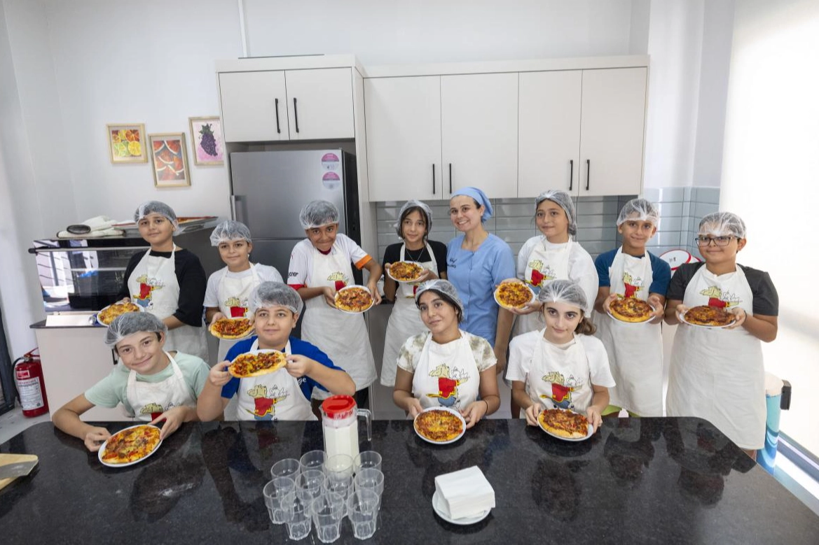 Çocuklar mutfağa girdi; Yaratıcı Mutfak Atölyesi’