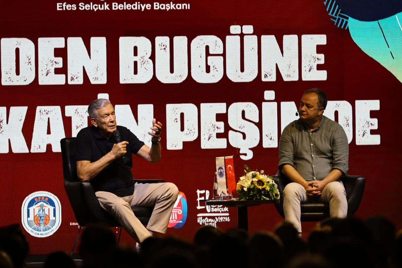 Usta gazeteciler İzmir Efes Selçuk'ta 