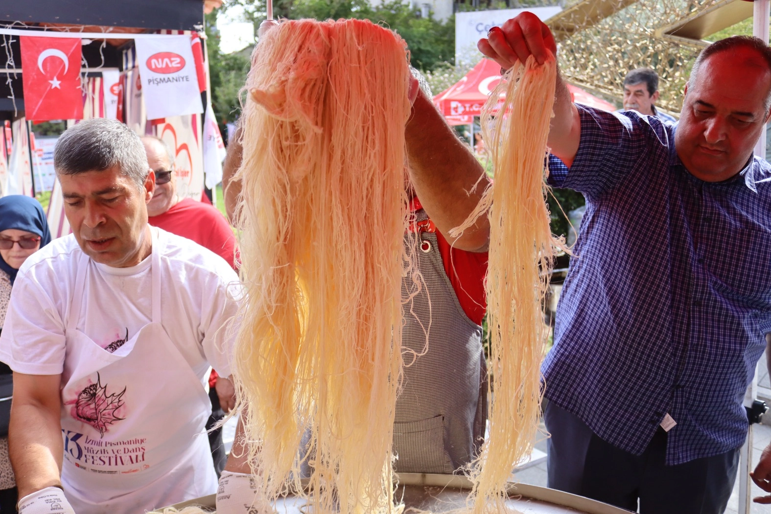 İzmit’te Pişmaniye Festivali 3'üncü gününde coşkuyla sürüyor 