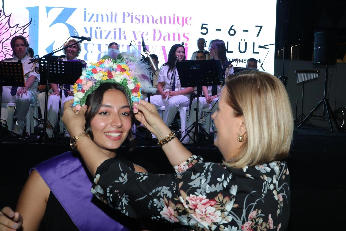 'Pişmaniye Güzeli'nin tacı Fatma Başkan'dan 