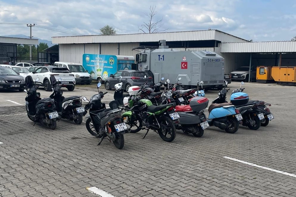 Düzce’de 'motosiklet tadilat' operasyonu: 27 gözaltı! 