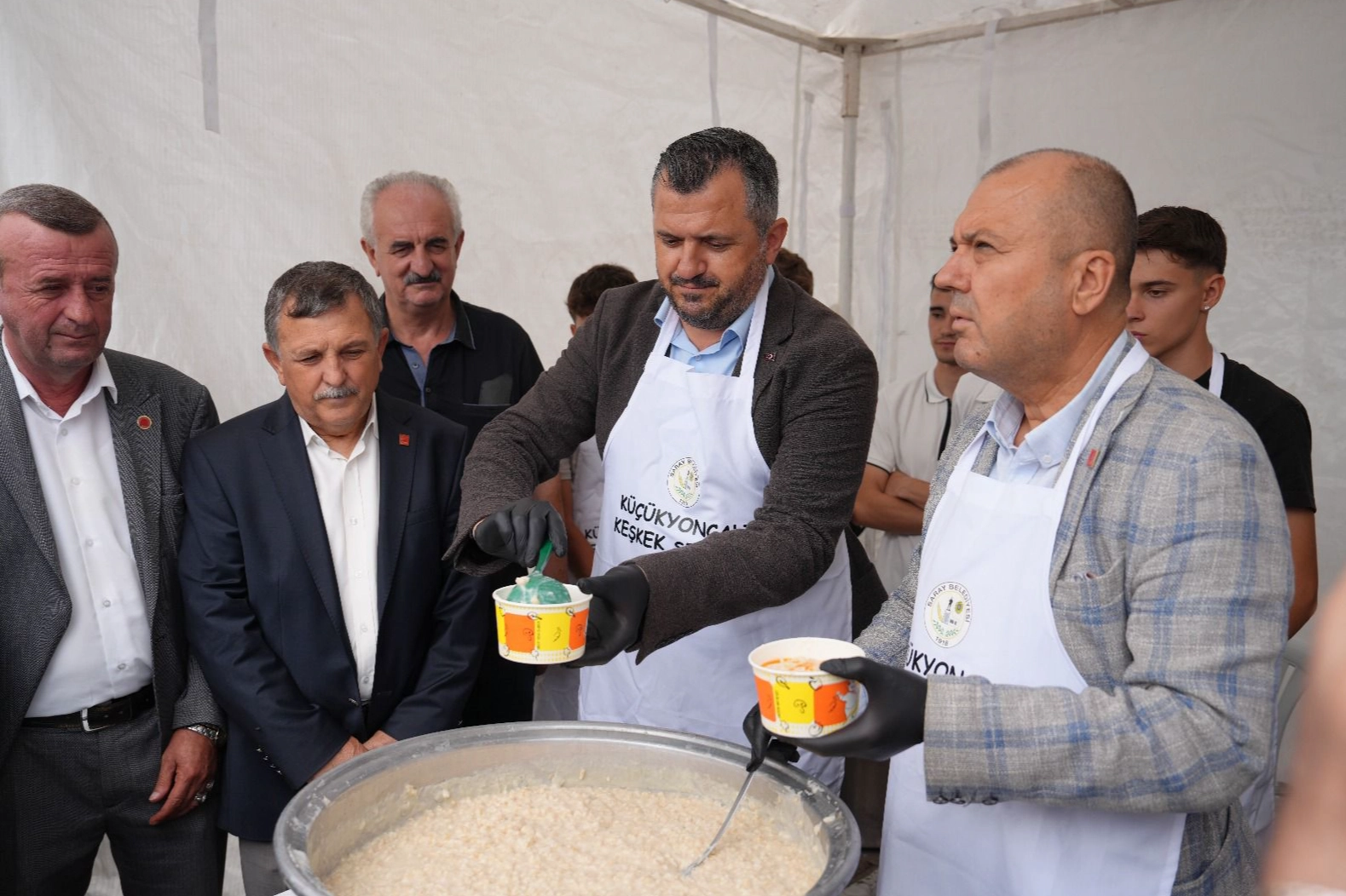 Küçükyoncalı’da Keşkek Şenliği kültür şölenine dönüştü 