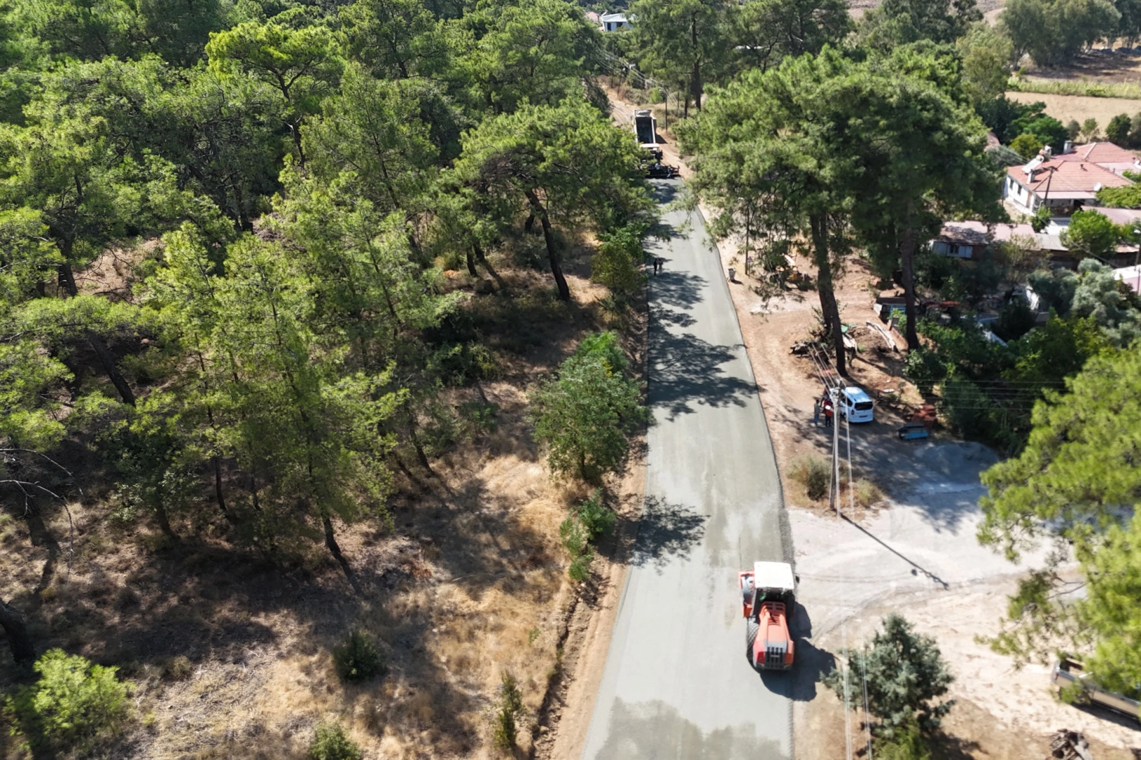 Muğla Büyükşehir’den Ula kırsalına 17,5 milyon TL’lik yol yatırımı 
