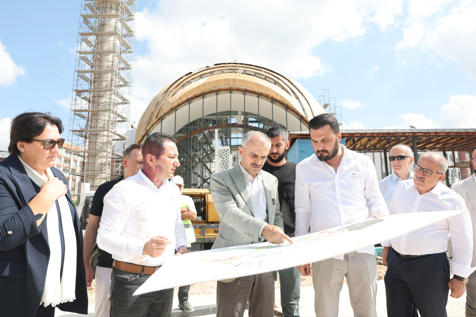Başkan Çiftçi’den vizyon projelere yerinde inceleme 