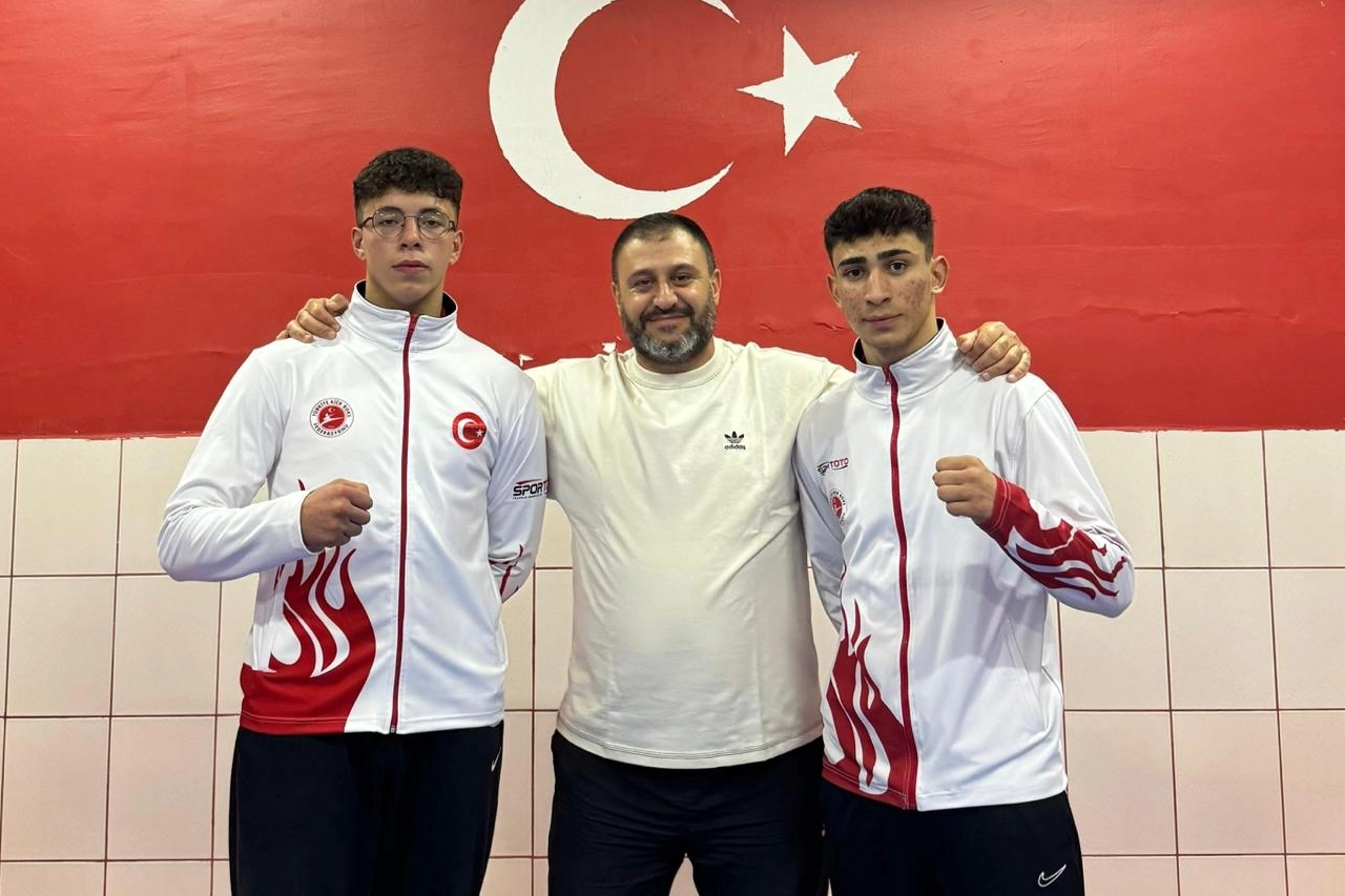 Konya Meramlı kick boksçular Avrupa yolunda 