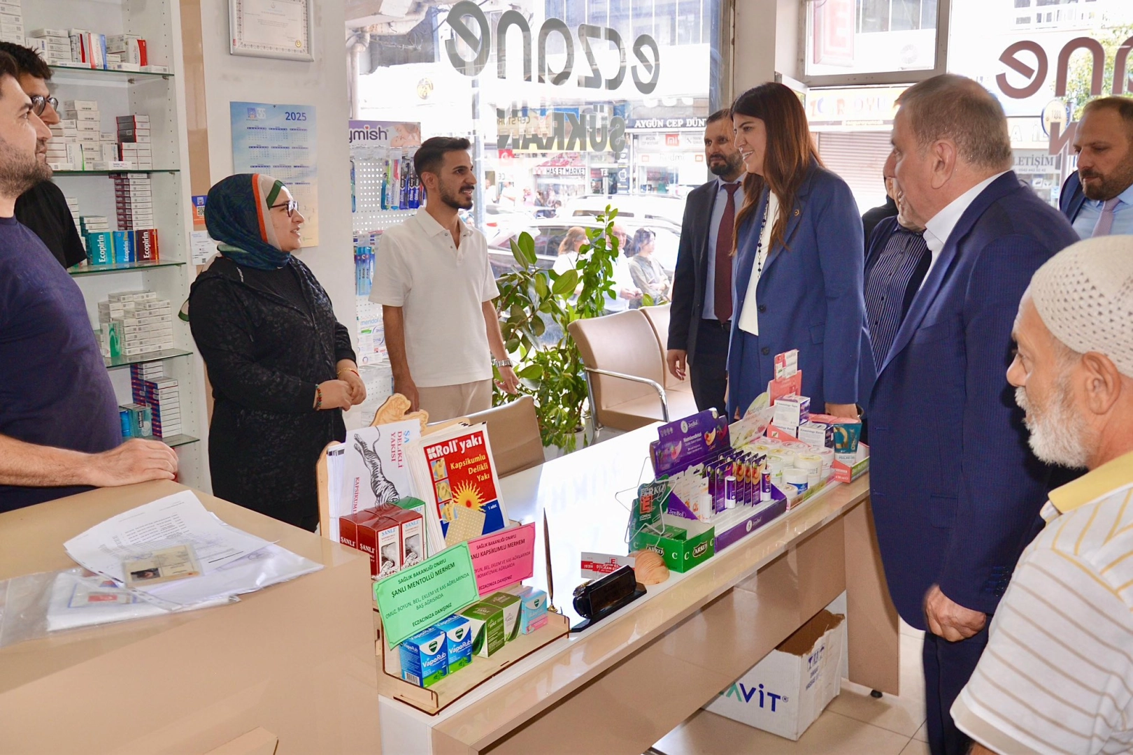AK Partili Ayaydın, Midyatlılarla buluştu 