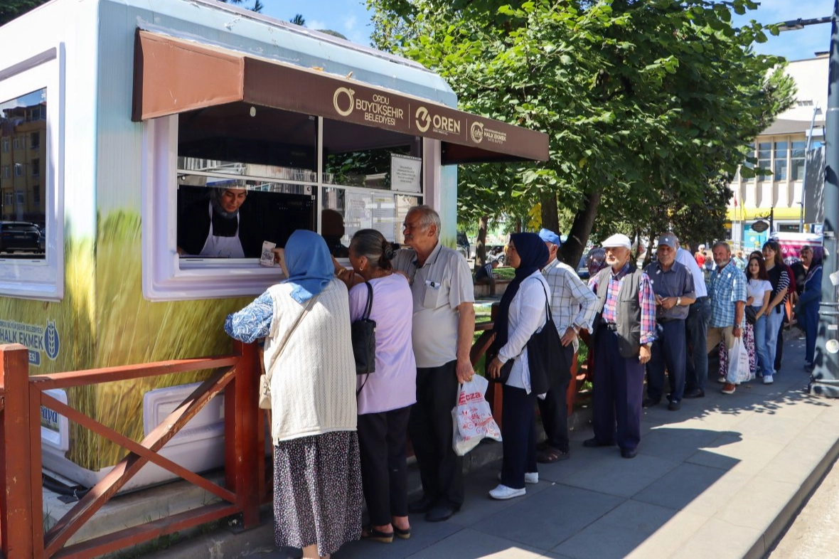 Ordu’da Halk Ekmek bütçeye destek oluyor 