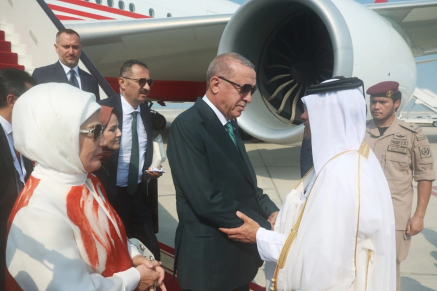 Cumhurbaşkanı Erdoğan Katar’da 