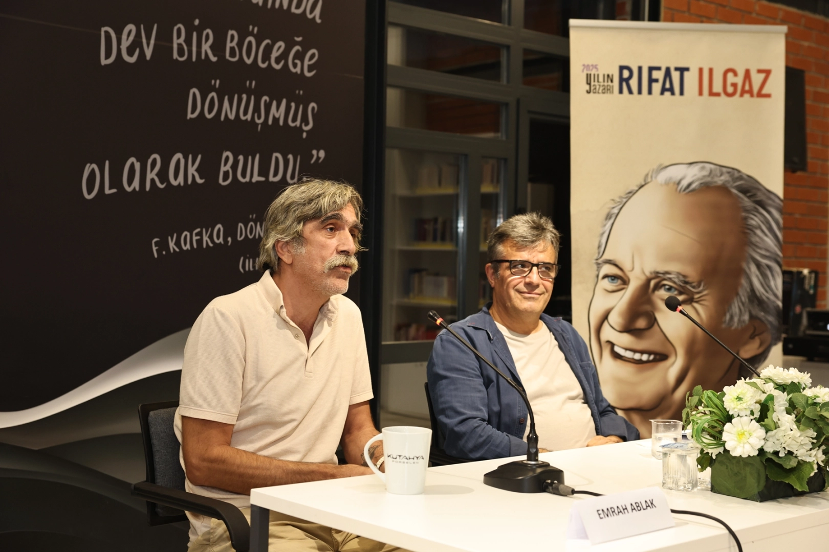 Bursa Nilüfer'de Rıfat Ilgaz’ın mizahi yönü ele alındı 
