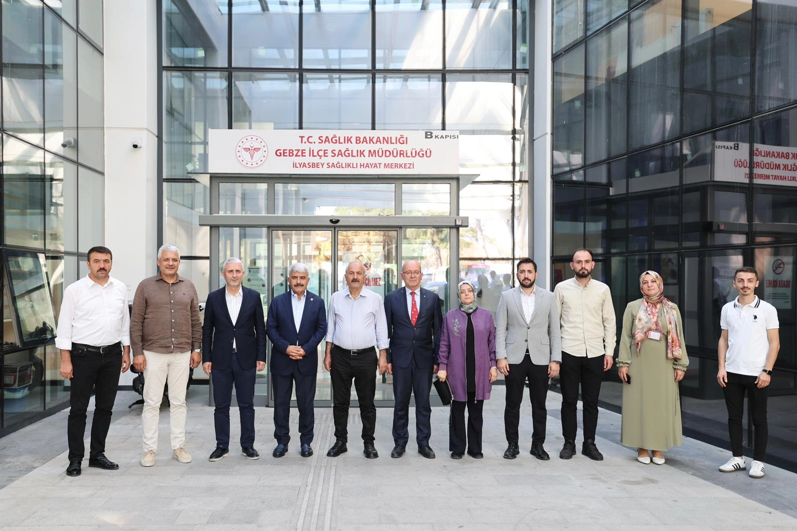 Kocaeli Gebze’de sağlık çalışanlarına teşekkür ziyareti 