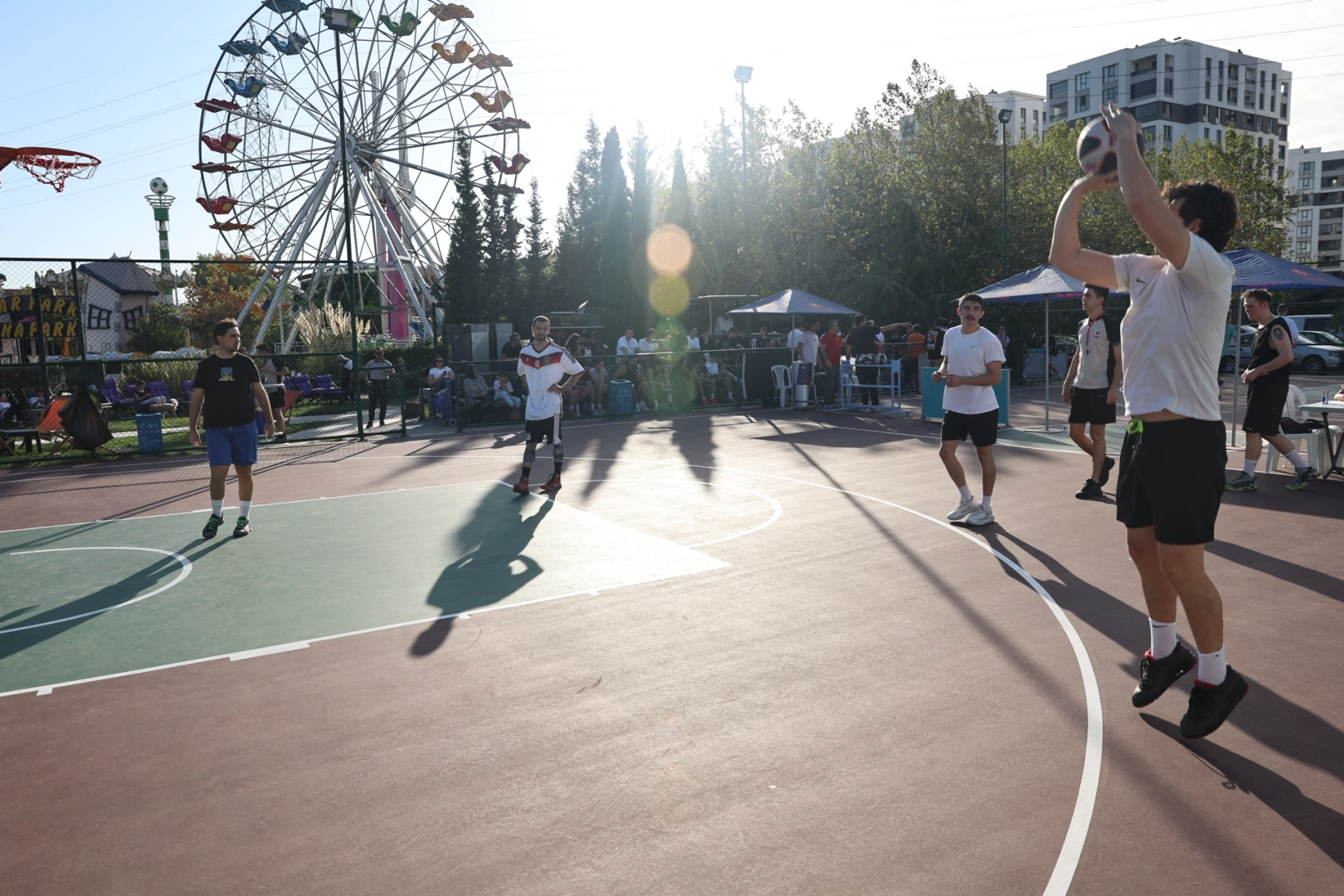 Bursa Nilüfer’de potada 3x3 heyecanı 