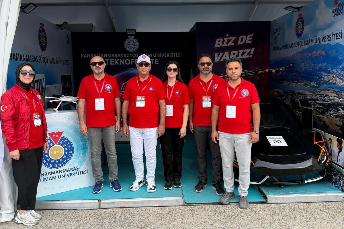 KSÜ öğrencileri TEKNOFEST 2025’te Kahramanmaraş’ı temsil ediyor 