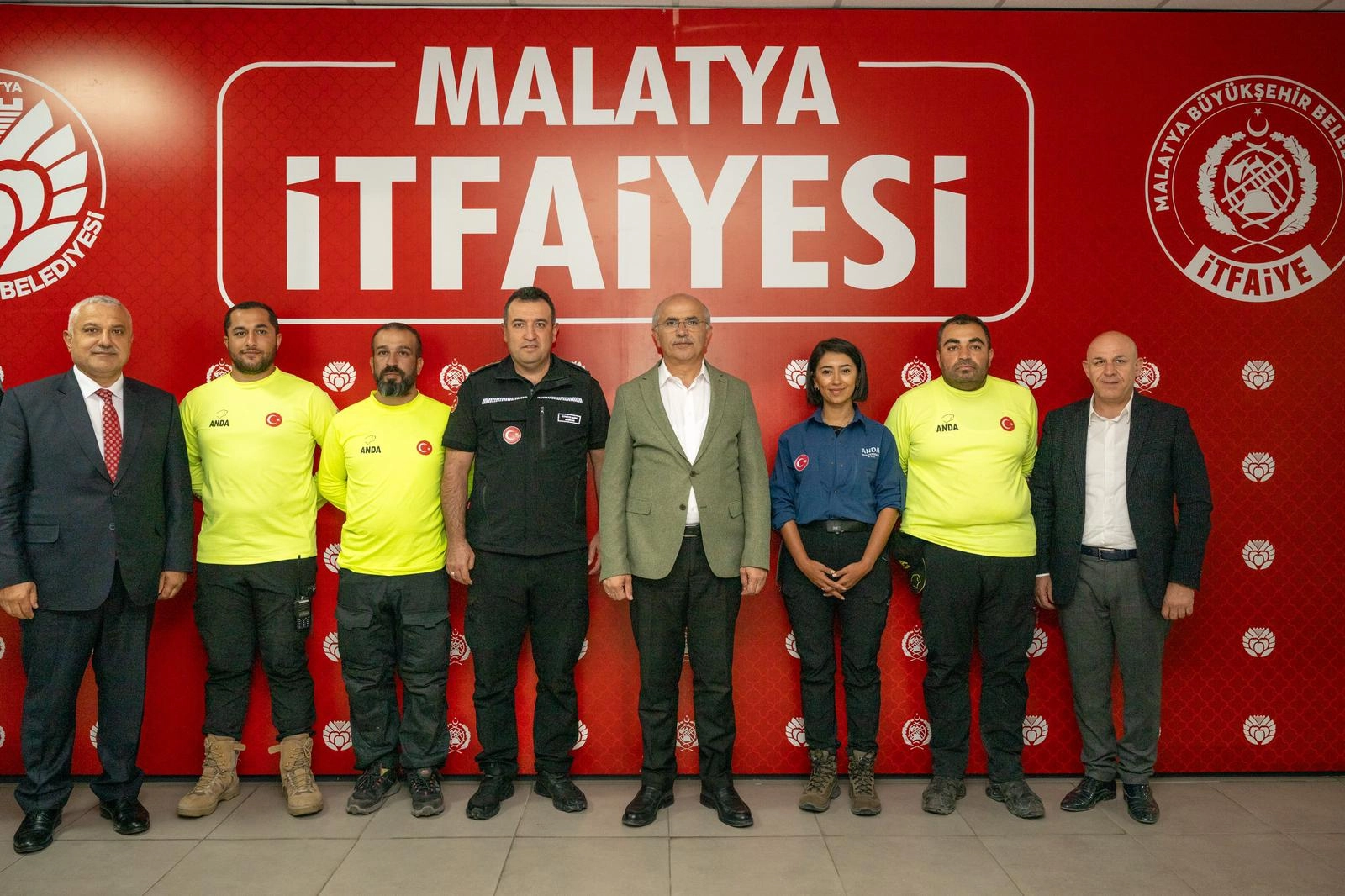 Malatya'da Başkan Er'den İtfaiye Teşkilatı'na ziyaret 