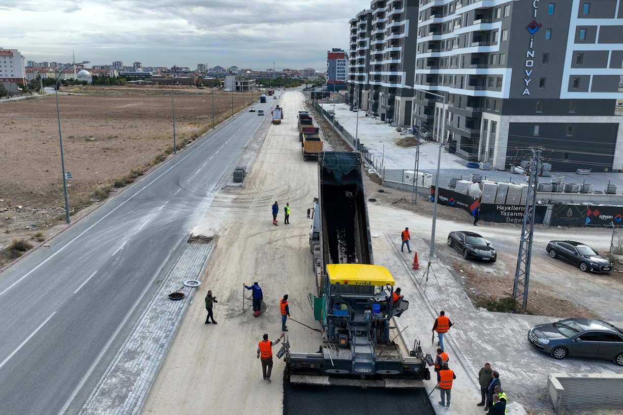 Konya Selçuklu'da yol konforu yükseliyor 