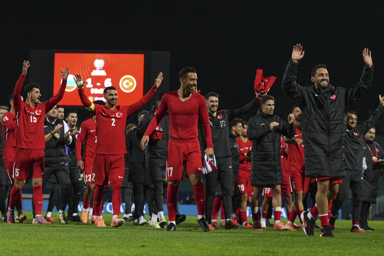 Bizim Çocuklar'dan tarihi zafer... Bulgaristan’ı 6-1 yendi! 