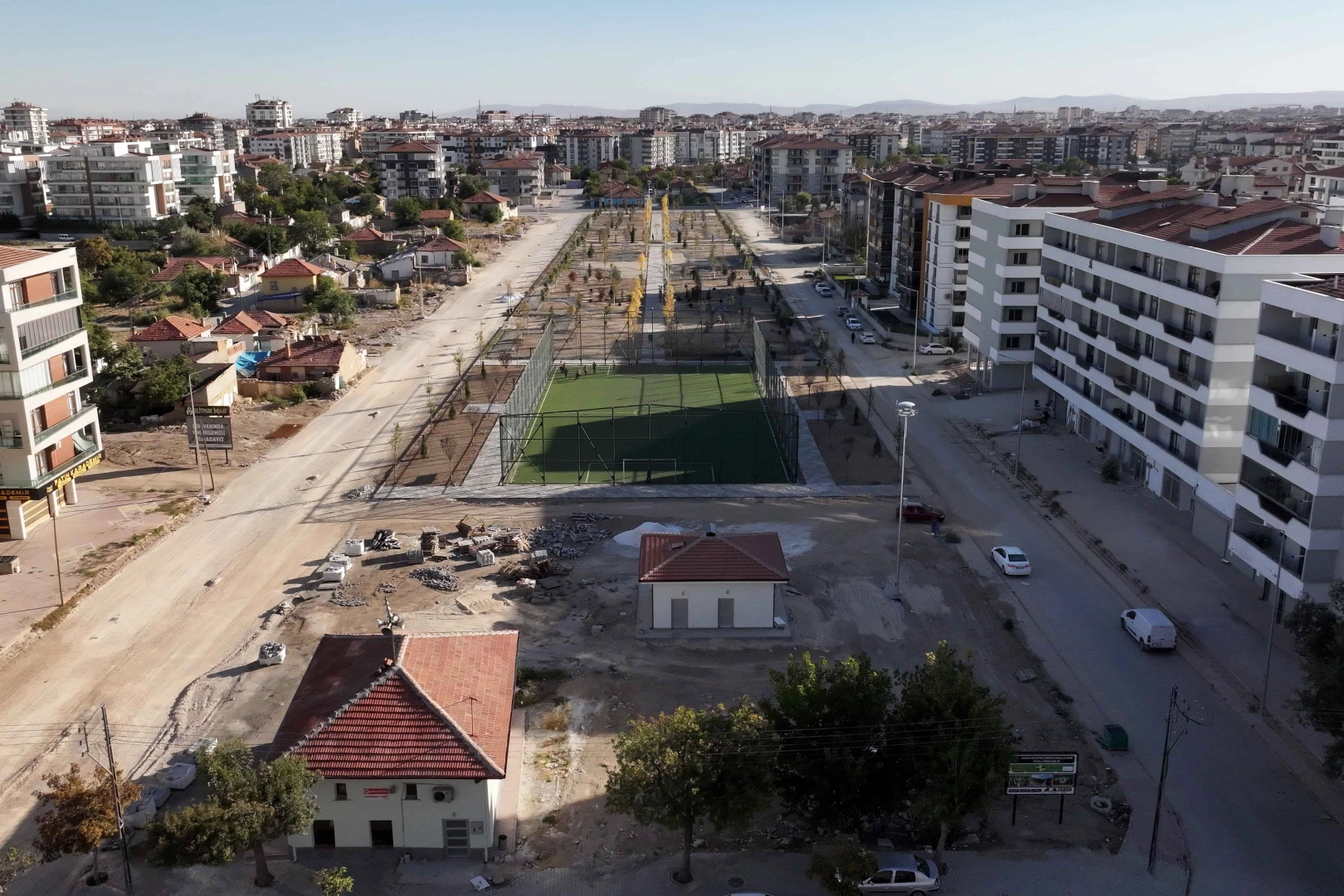 Konya Karatay’da yeni nefes alanı! Çimenlik Parkı tamamlanıyor 