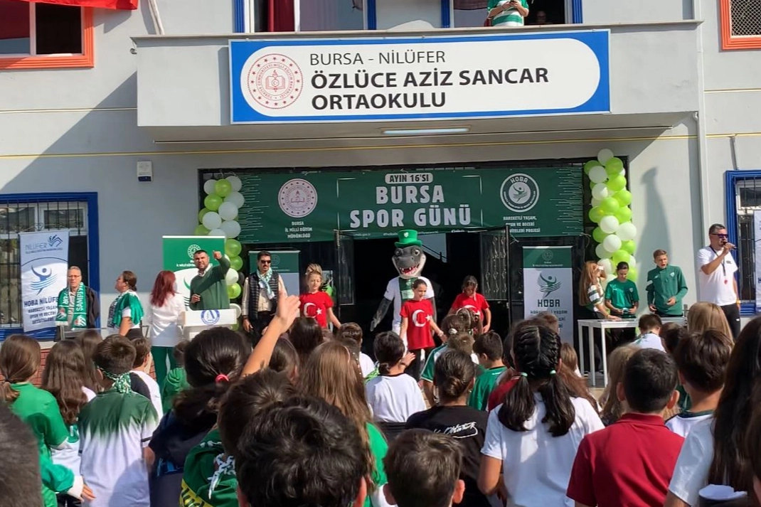 Bursa'da 'Spor Günü'nün başlangıcı Bursaspor'dan 