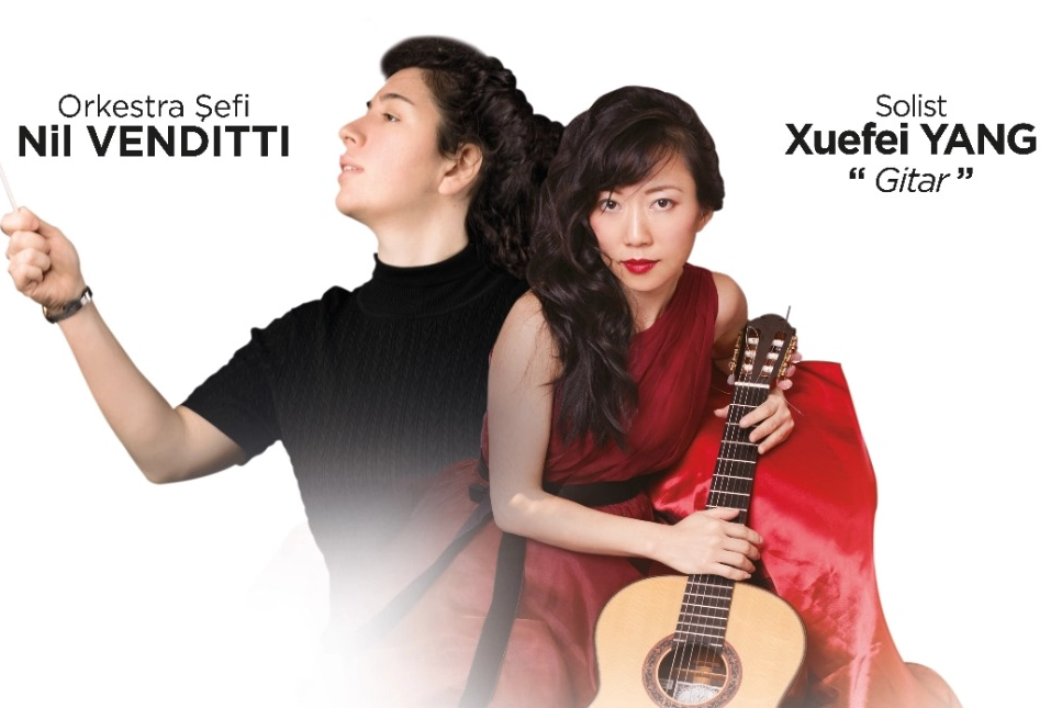 BBDSO’dan efsane konser! Xuefei Yang ve Nil Venditti Bursa'da 