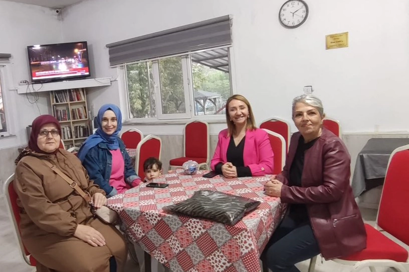 Bilecik'te kadın başkandan kadın muhtarlara anlamlı ziyaret 