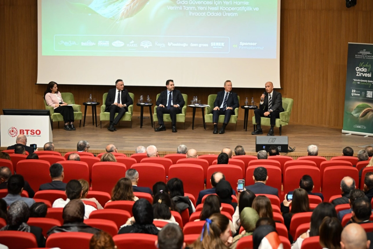 Sürdürülebilir gıda geleceği Bursa'da 'Uludağ Gıda Zirvesi'nde şekillendi 