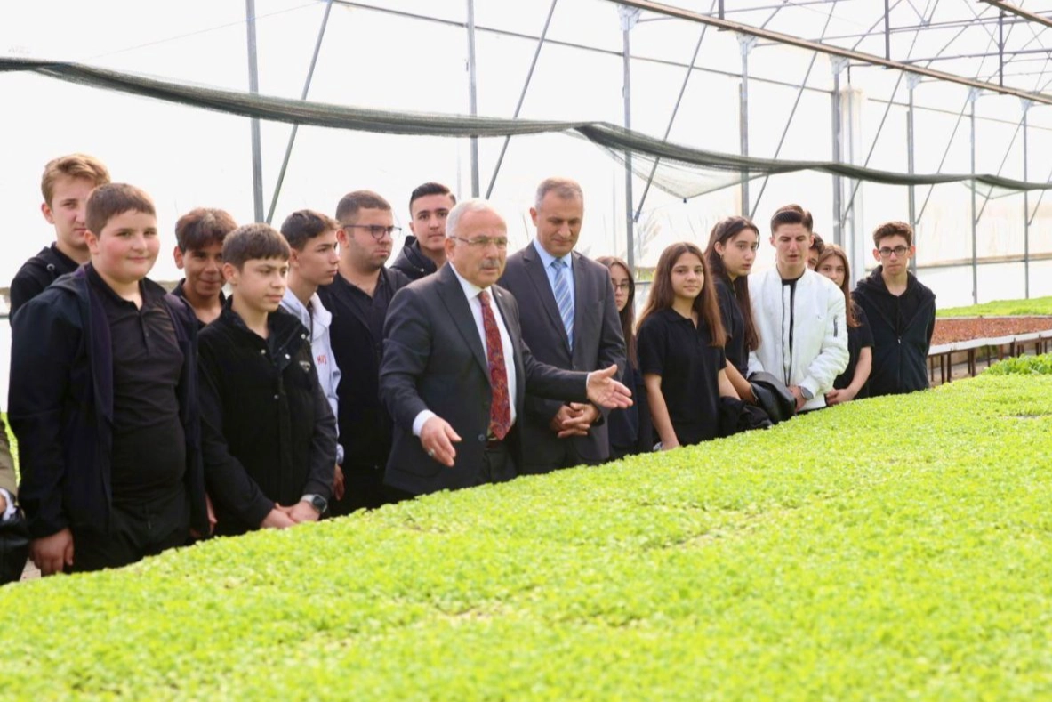 Ordu’nun genç çiftçileri seralarda eğitim aldı 