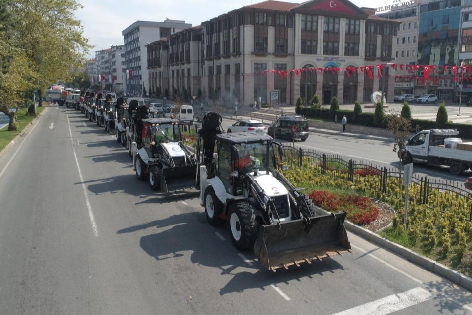 Ordu’nun hizmet gücü 300 araca ulaştı 