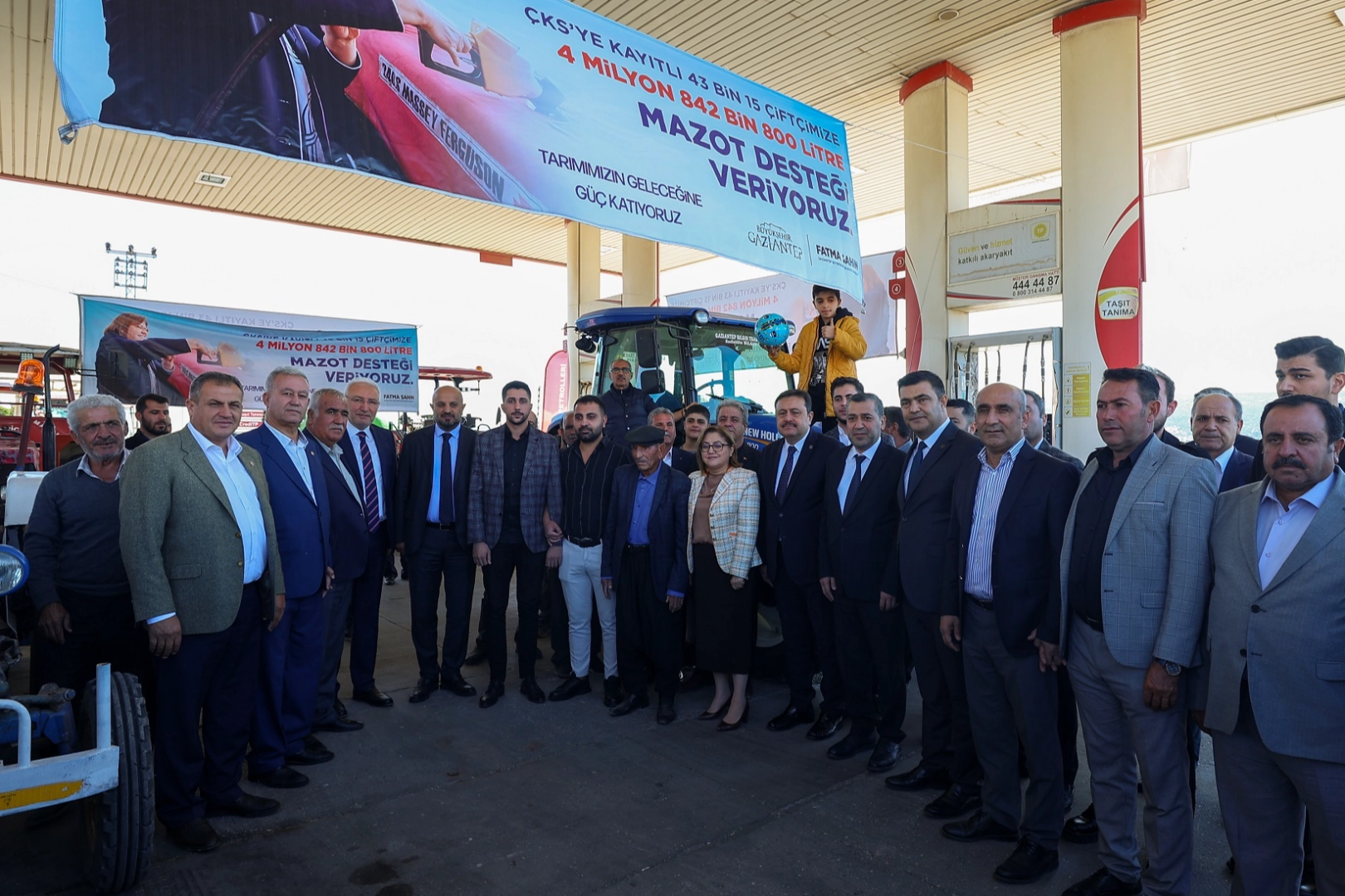 Gaziantep’ten çiftçiye rekor mazot desteği 