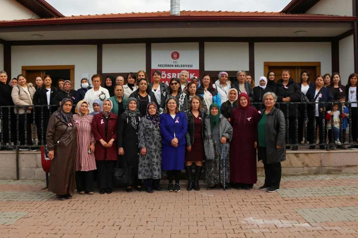 Keçiören Belediyesi’nden meme kanseri farkındalık eğitimi 