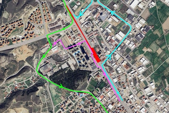 Denizli'de Menderes Bulvarı trafiğe kapanıyor 