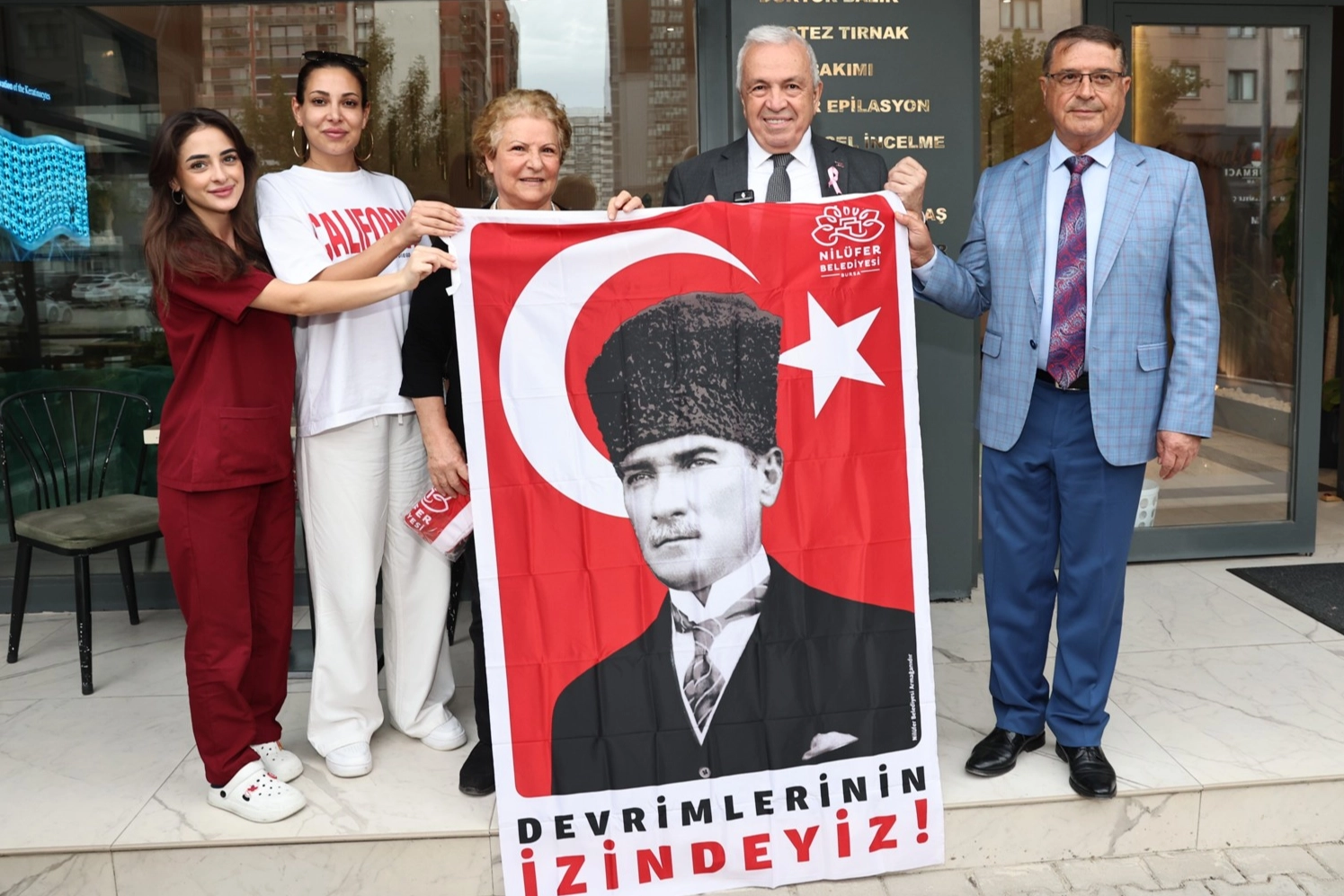 Bursa Nilüfer’de Cumhuriyetin 102’nci yıl heyecanı 