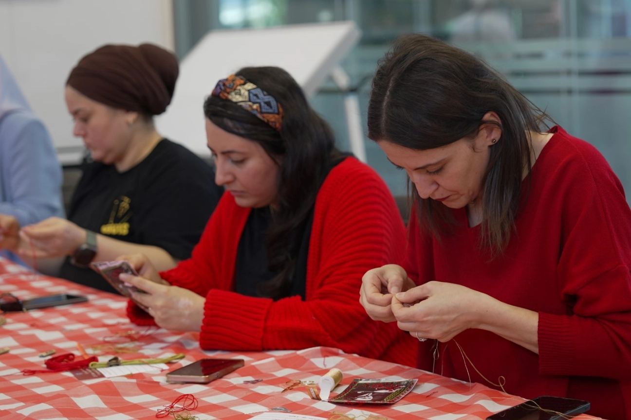 SEKA Sanat'ta Cumhuriyet nakışı 