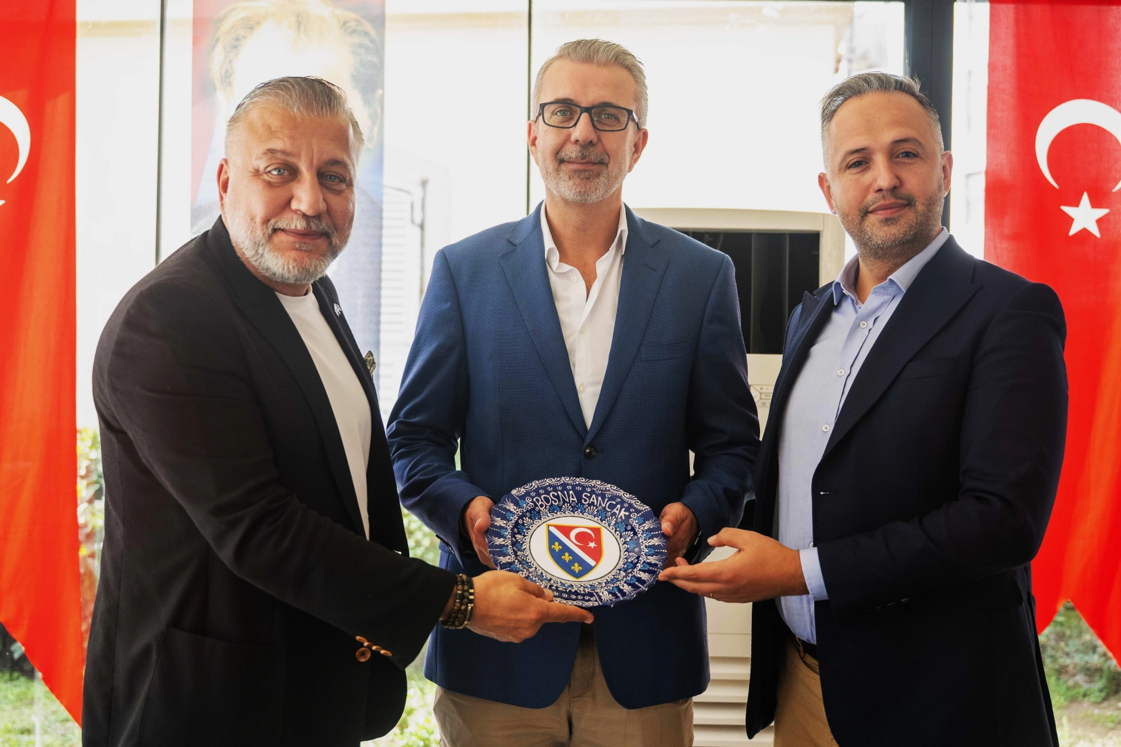 Boşnak iş insanları Bornova’da buluştu 